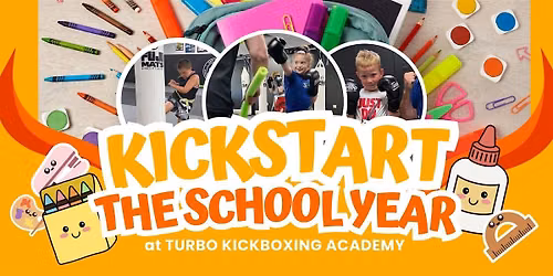 Kickstart the School Year Supply Drive at Turbo Kickboxing Academy