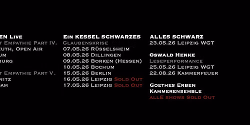 Goethes Erben Kammerensemble Klavier & Stimme - Hamburg
