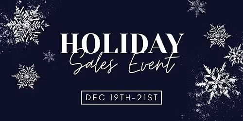 Holiday Sales Event