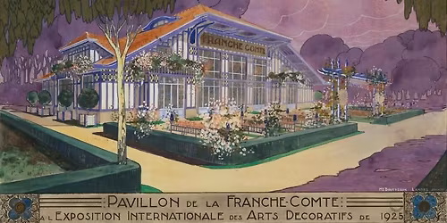 Visite de l'exposition 1925: l'art d\u00e9co et ses architectes