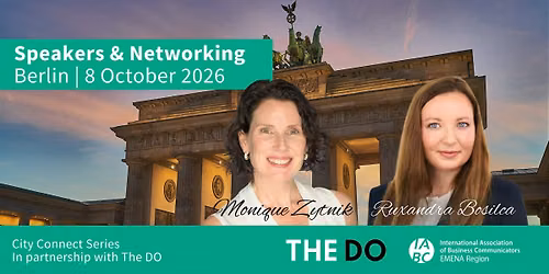 Berlin City Connect | IABC EMENA \u2013 8 October 2026
