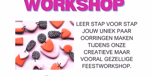 Creatieve workshop \u2018maak je eigen oorbellen\u2019