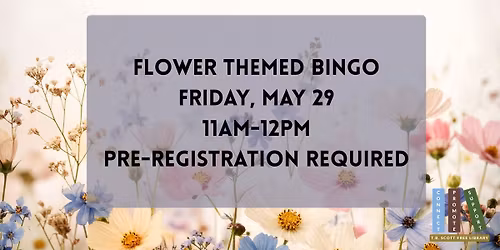 Flower Themed Bingo