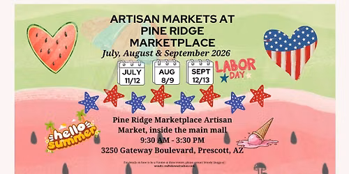 Artisan Markets at Pine Ridge Marketplace