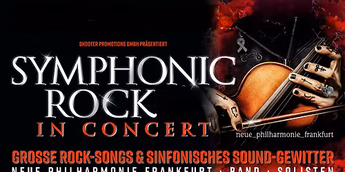 Symphonic Rock in Concert - Neue Philharmonie Frankfurt | Amphitheater Hanau | 14.08.26