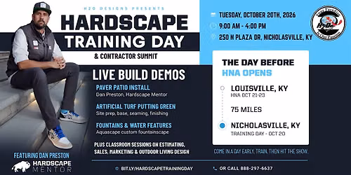 Hardscape Training Day - New Payment Options!