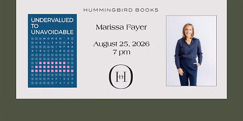 An Evening of Conversation with Marissa Fayer