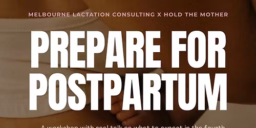 Prepare for Postpartum