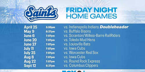Iowa Cubs at St. Paul Saints