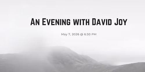 Annual Author Dinner featuring David Joy