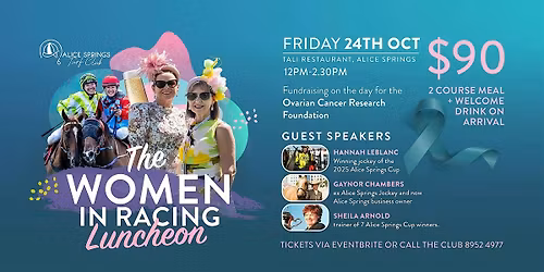 Women in Racing Luncheon - Raising Money for Ovarian Cancer