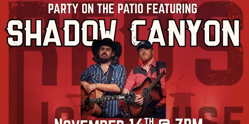 PARTY ON THE PATIO | Shadow Canyon