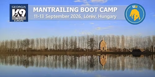 Mantrailing boot camp