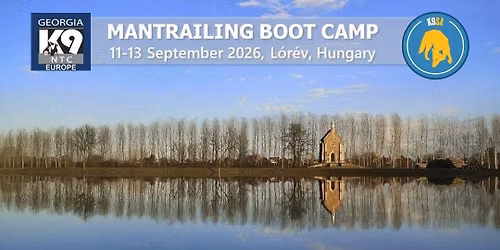 Mantrailing boot camp