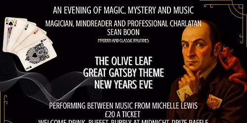 Great Gatsby Themed New Years Eve at the Olive Leaf