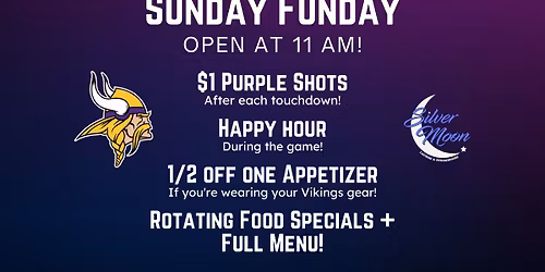 Vikings VS Cowboys - Sunday Funday!