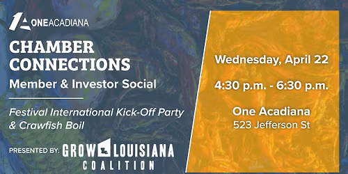 Chamber Connections: Festival International Kick-Off Party