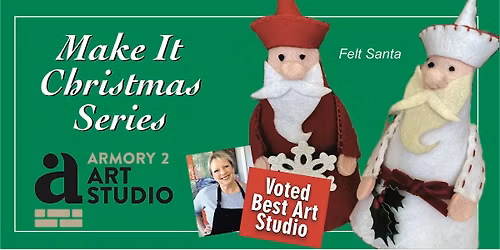 Felt Santa - Make It Christmas