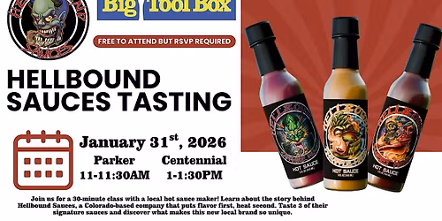 FREE Hellbound Sauces Tasting Class
