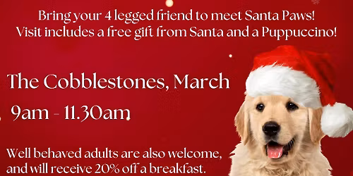 Breakfast with Santa Paws