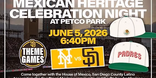 House of Mexico @ Padres Mexican Heritage Night