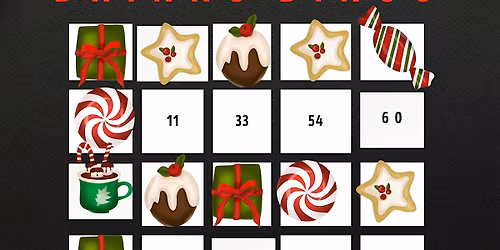 Christmas Drink-O Bingo