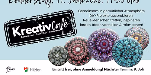 \u201eKreativCaf\u00e9\u201c - \u201eGemeinsam | Gem\u00fctlich | Gestalten\u201c