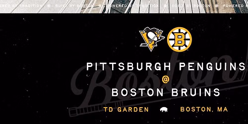 Boston Bruins at Pittsburgh Penguins at PPG Paints Arena