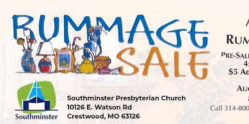Annual Rummage sale