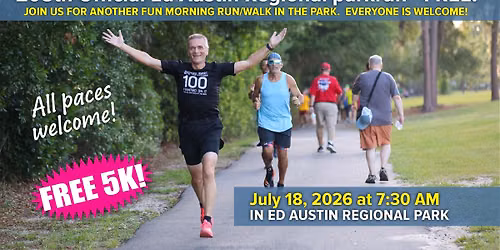 205th Official Ed Austin Regional parkrun (Jacksonville, FL)