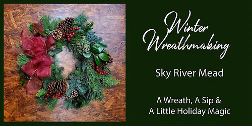 Winter wreath-making: Black friday, reimagined