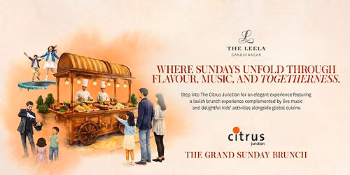 The Grand Sunday Brunch at The Leela