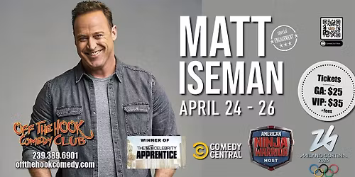 Comedian Matt Iseman Live In Naples, Florida!