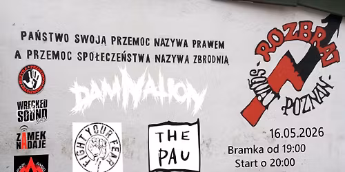 FIGHT YOUR FEAR \/\/ THE PAU \/\/ DAMNATION