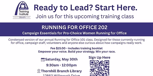 Running for Office 202
