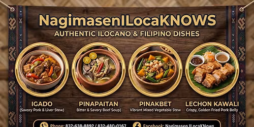 Hoops & Hooks: Authentic Ilocano Food Pop-Up with NagimasenILocaKNOWS