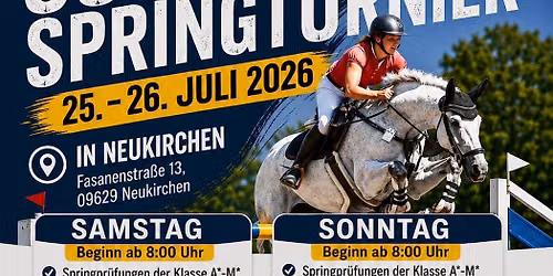 Springturnier & Aftershow-Party Neukirchen 2026