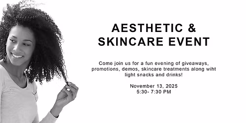 Aesthetics & Skincare Event