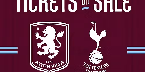 Tottenham Hotspur vs Aston Villa FC - FA Cup Tickets