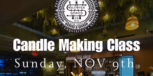 Candle Making Class with Dutchess Wicks & Sticks