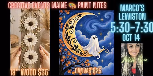 Paint Night @ Marco\u2019s LEWISTON- 5:30-7:30