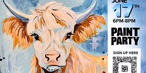 Paint & Sip - Country Cow 