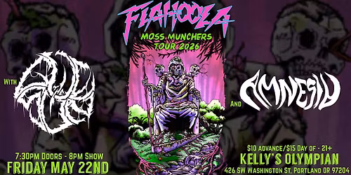 FLAHOOLA, CUE THE SUN and AMNESIA