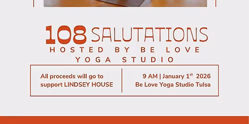 108 Sun Salutations - New Year's Day!