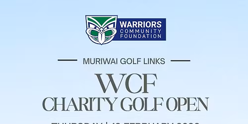 2026 Warriors Community Foundation Charity Golf Day