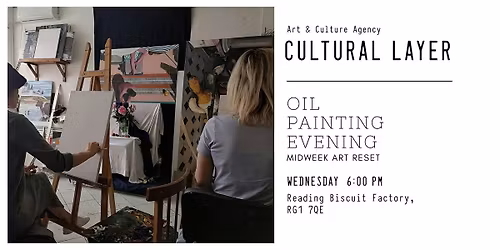 Oil Painting Evening: Create, Unwind & Discover