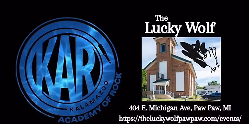 KAR @ The Lucky Wolf - Sunday, December 7th