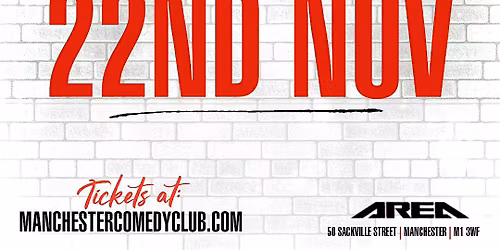 Manchester Comedy Club presents:  JACK COOK  AND FRIENDS