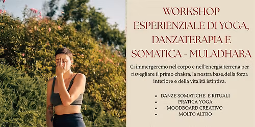 Workshop esperienziale di yoga, danzaterapia e somatica - Muladhara