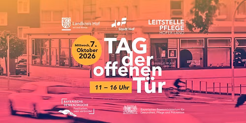 TAG DER OFFENEN T\u00dcR in der Leitstelle Pflege Hofer Land